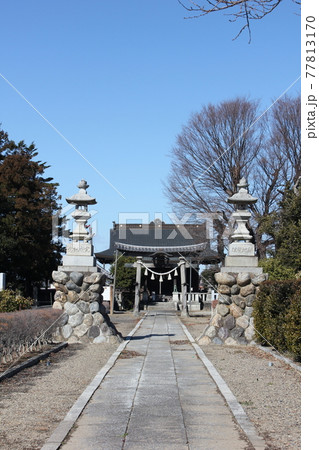 埼玉県深谷市　　　諏訪神社 77813170
