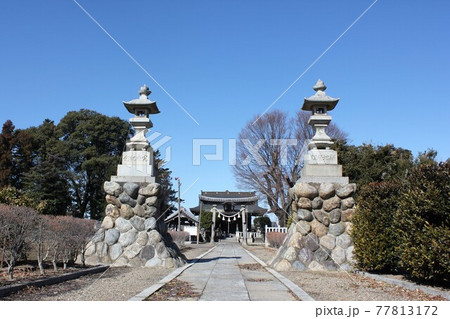 埼玉県深谷市　　　諏訪神社 77813172