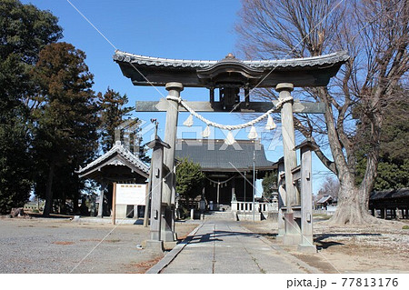 埼玉県深谷市　　　諏訪神社 77813176