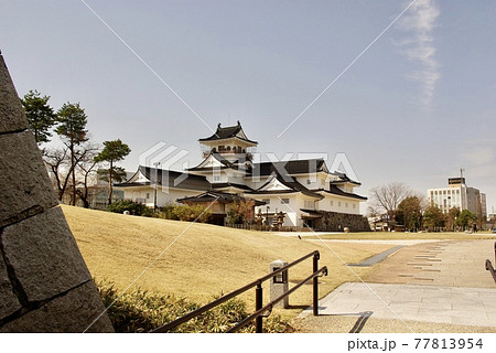 富山城、富山市郷土博物館、越中、富山観光、自粛、新型コロナ 77813954