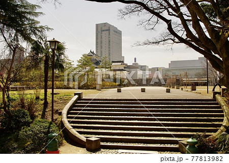 富山城、富山市郷土博物館、越中、富山観光、自粛、新型コロナ 77813982