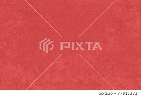 赤色の背景テクスチャ素材 グランジ和紙のイラスト素材