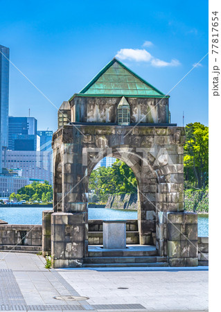 東京の都市風景 日比谷 和田倉門守衛所跡 東京の都市風景 日比谷 和田倉門守衛所跡 77817654