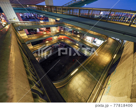 此花大橋 ループ歩道橋 此花大橋 ループ歩道橋 77818400