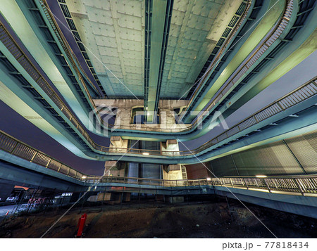 此花大橋 ループ歩道橋 77818434