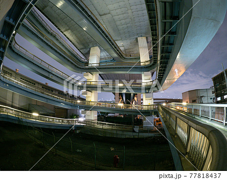 此花大橋 ループ歩道橋 77818437