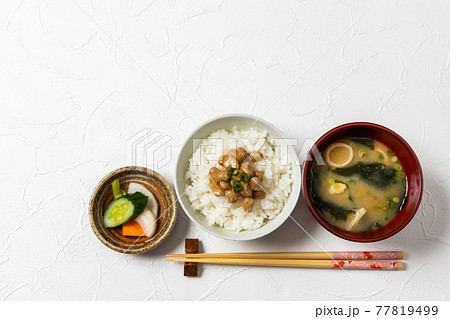 ごはんとおかず Side dishes of rice japanese food ごはんとおかず Side dishes of rice japanese food 77819499