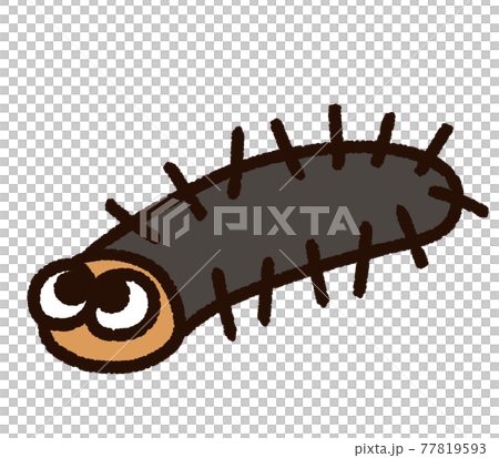 可愛的毛毛蟲角色 可愛的毛毛蟲角色 77819593