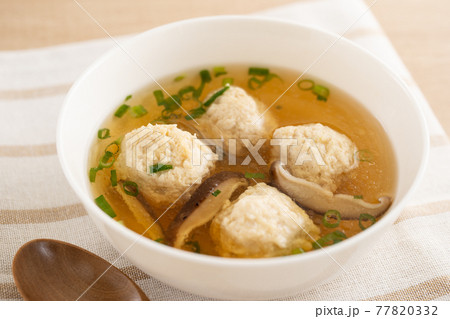 鶏団子スープ 鶏団子スープ 77820332