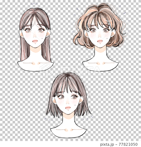 髪の悩み 77821050