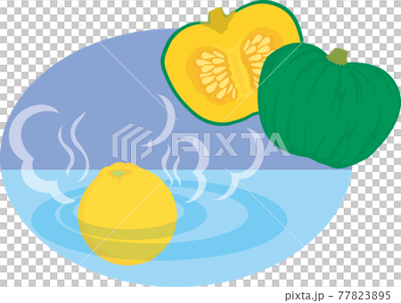 冬至のイメージイラスト 77823895