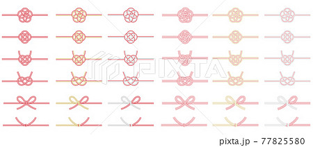 水引のセット 77825580