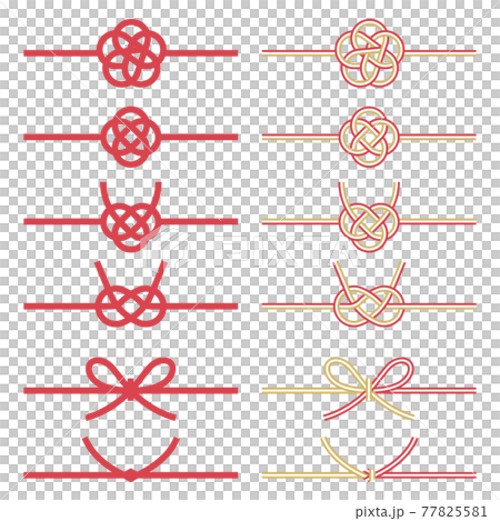水引のセット 77825581