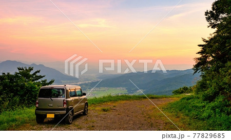 平丸峠の風景（夕暮れ） 77829685