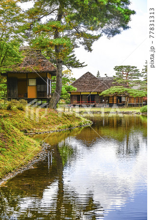 国指定名勝　会津松平氏庭園　御薬園（会津若松市） 77831313