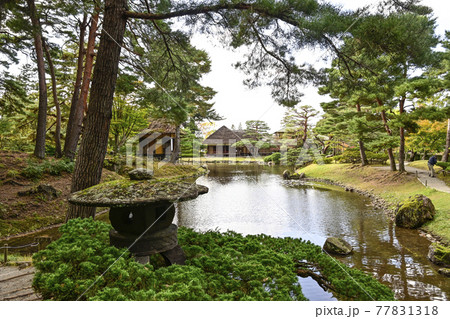 国指定名勝　会津松平氏庭園　御薬園（会津若松市） 77831318