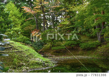 国指定名勝 会津松平氏庭園 御薬園(会津若松市) 国指定名勝 会津松平氏庭園 御薬園(会津若松市) 77831366