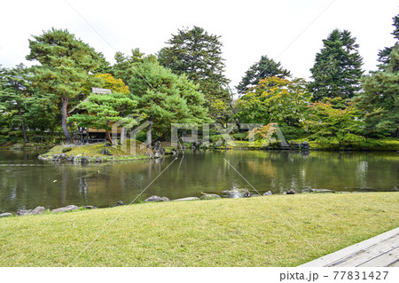 国指定名勝　会津松平氏庭園　御薬園（会津若松市） 77831427