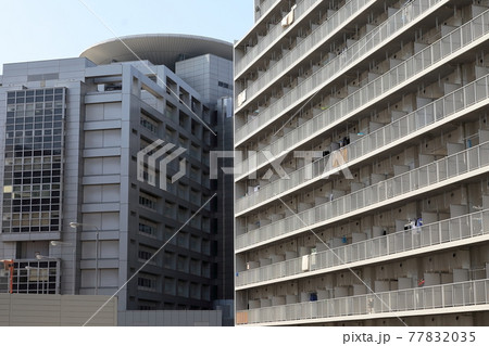 東京拘置所と集合住宅 77832035
