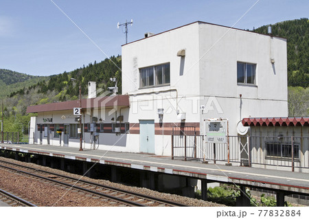 トマム駅　JRトマム駅　とまむ　K22　石勝線　北海道最高地駅 77832884