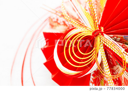 お正月飾り　和風背景素材 77834000