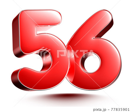 numbers 56.のイラスト素材 [77835901] - PIXTA