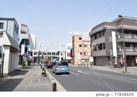 神奈川県南足柄市 大雄山駅周辺の街並み 神奈川県南足柄市 大雄山駅周辺の街並み 77836026