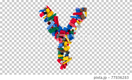 Shuffled Colored Bricks Building Blocks Typeface Text Y Shuffled Colored Bricks Building Blocks Typeface Text Y 77836283