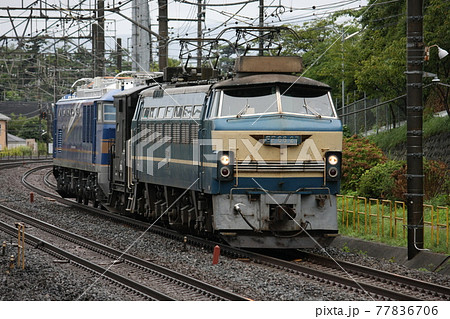 EF510-514甲種輸送(EF66-27牽引、大磯駅にて) EF510-514甲種輸送(EF66-27牽引、大磯駅にて) 77836706