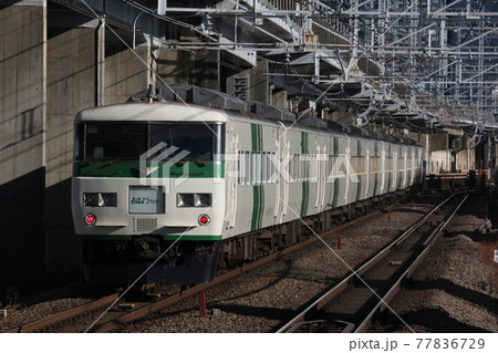 185系おはようライナー号(西大井駅にて) 185系おはようライナー号(西大井駅にて) 77836729