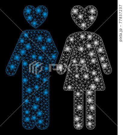 Flare Mesh Carcass Lovers with Flare Spots 77837237