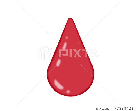 血液の滴のイラスト素材