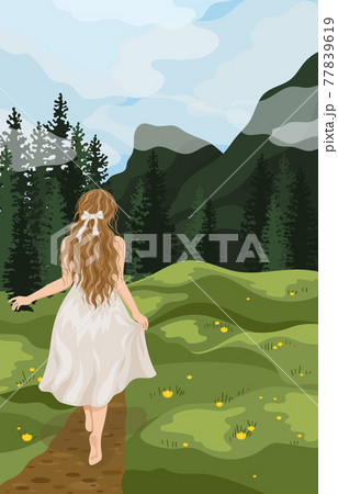 People walk in nature 77839619