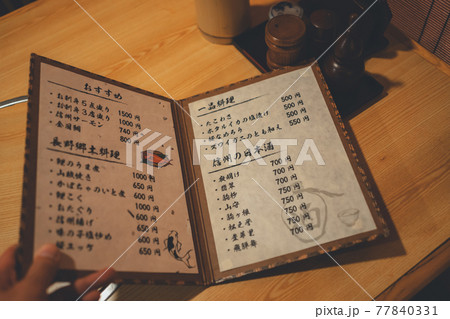 おしながき おしながき 77840331