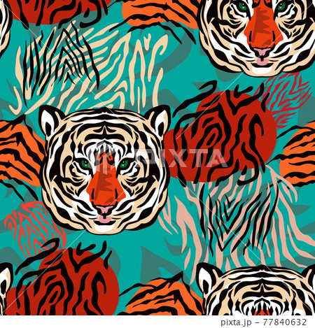 Tiger pattern 80 77840632