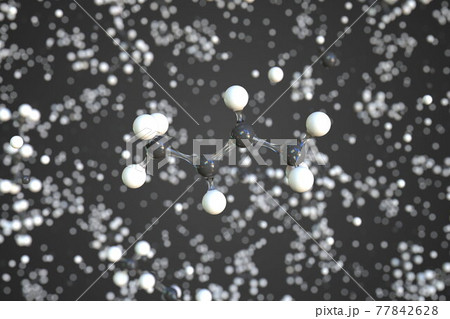 Butadiene resin molecule, conceptual molecular model. Scientific 3d rendering Butadiene resin molecule, conceptual molecular model. Scientific 3d rendering 77842628