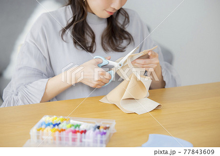 手作りマスク　 77843609