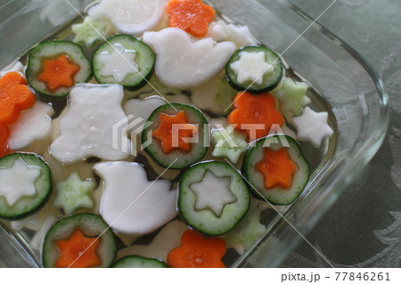 子どもが喜ぶ野菜の甘酢漬け 子どもが喜ぶ野菜の甘酢漬け 77846261