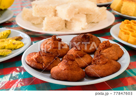 Sinhala and Tamil new years day celebration, traditional sweets and food table, Sinhala and Tamil new years day celebration, traditional sweets and food table, 77847603