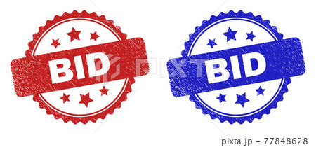 BID Rosette Seals with Unclean Texture 77848628