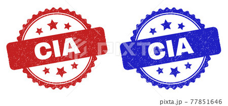 CIA Rosette Stamp Seals Using Scratched Surface 77851646