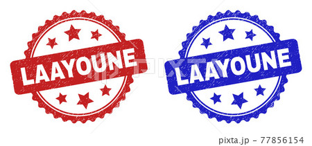 LAAYOUNE Rosette Stamps Using Distress Surface 77856154