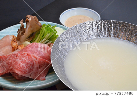 和牛の豆乳しゃぶ鍋 77857496