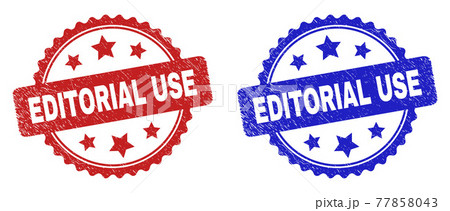EDITORIAL USE Rosette Watermarks with Corroded Texture EDITORIAL USE Rosette Watermarks with Corroded Texture 77858043