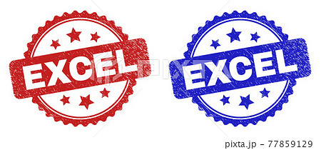 EXCEL Rosette Stamps with Unclean Surface 77859129
