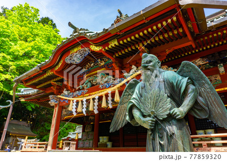 高尾山薬王院本社（寺社仏閣）　烏天狗像　東京都八王子市 77859320