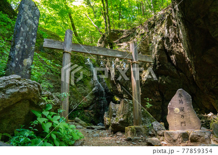 春の御岳山　綾広の滝 77859354