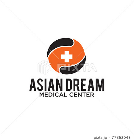 Hospital medical center logo design template Hospital medical center logo design template 77862043