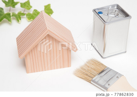 住宅の外壁塗装工事　塗り替え工事イメージ 77862830