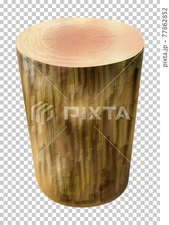 丸太のイラスト素材